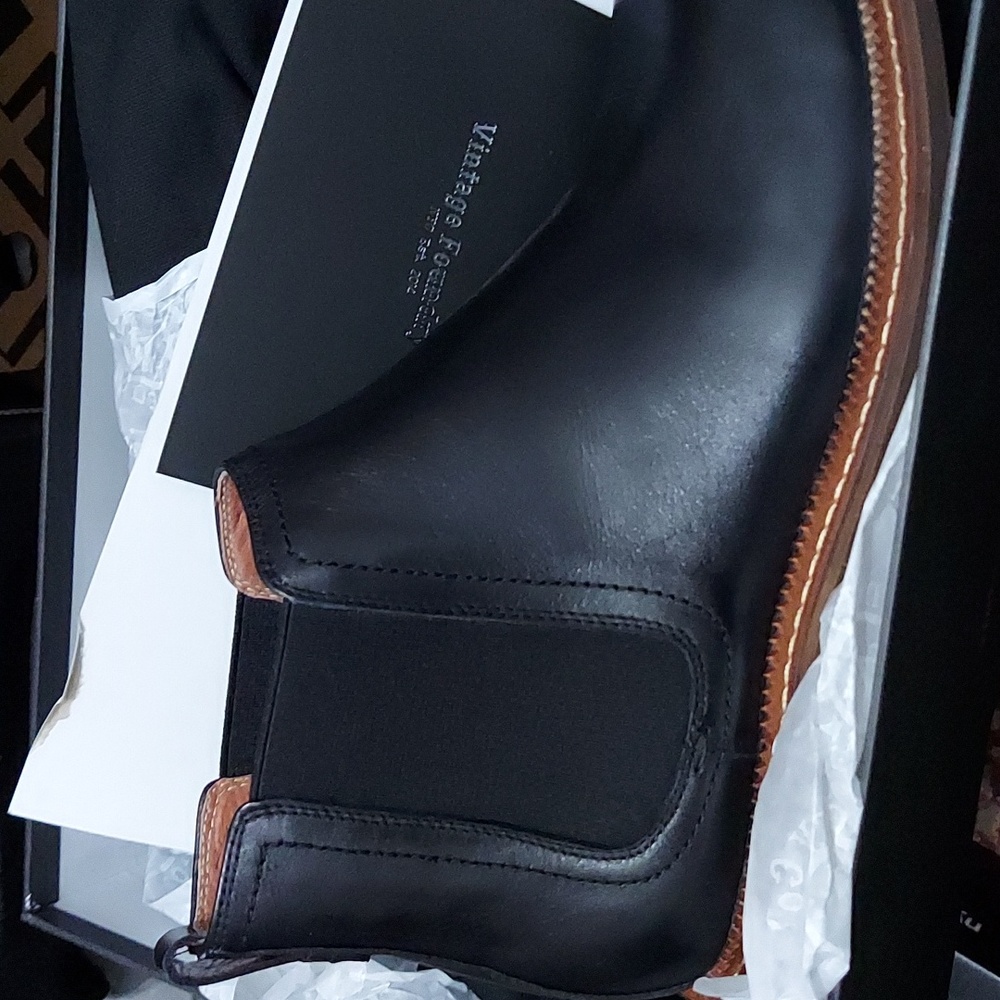 Vintage Foundry Co Men's Martin Chelsea Boot - Black - US 9.5 - Picture 3 of 10